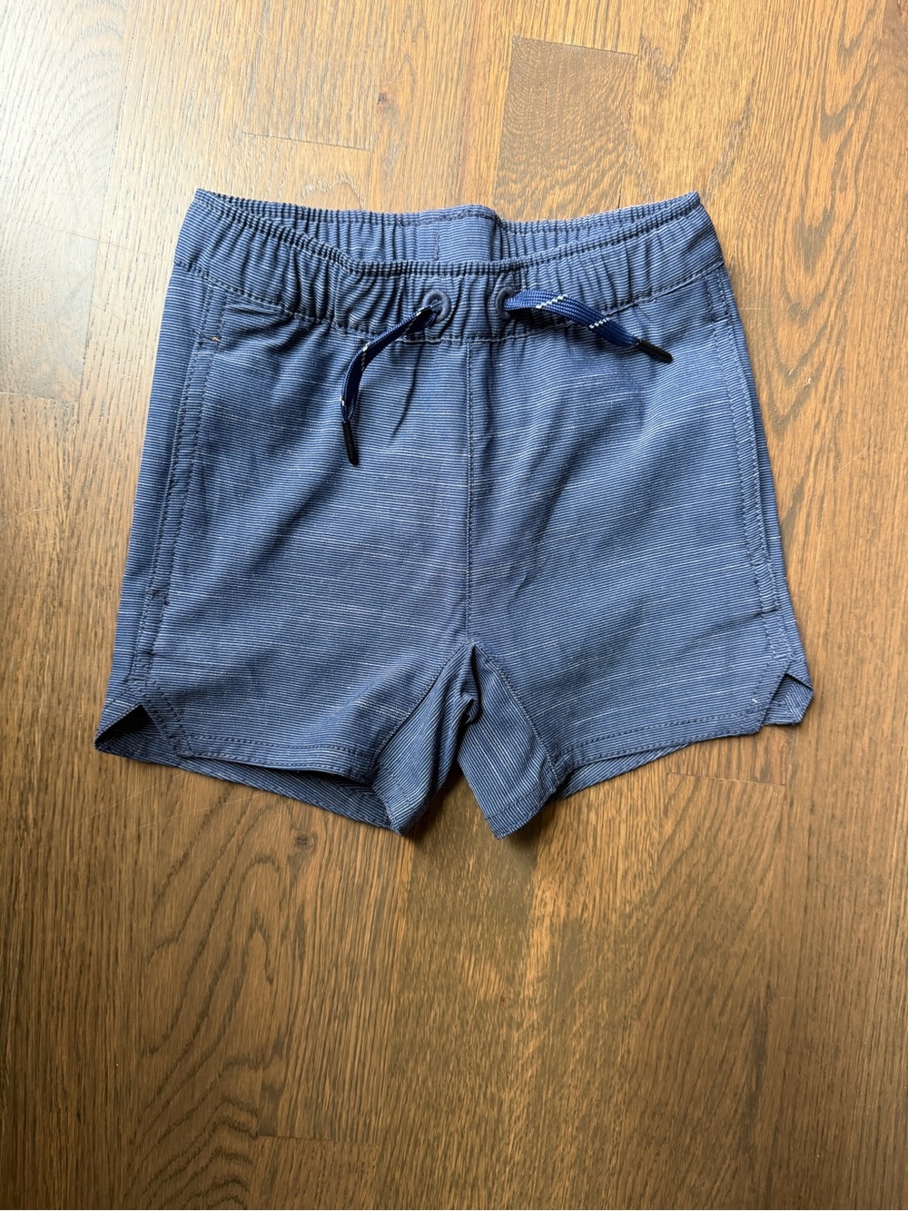 Hanna Anderson Classic Navy boys Elastic Waist Shorts